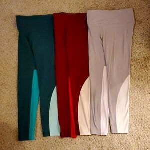 3 Athleta tights